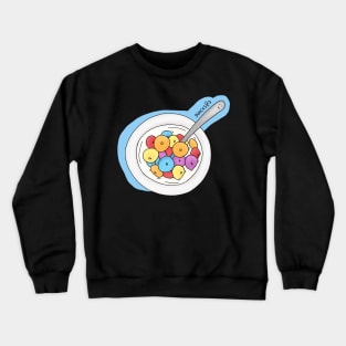 A bowl of cereal Crewneck Sweatshirt